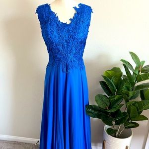 NWT Royal blue prom dress
